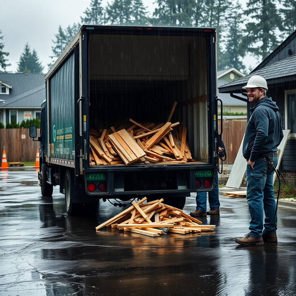 Construction and Renovation Debris Removal by VanPro
