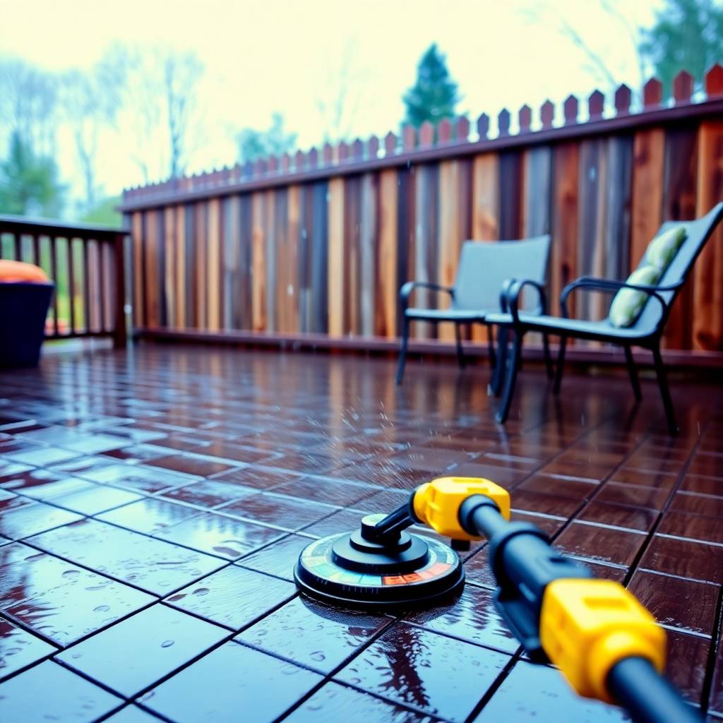 Deck, Fence and Patio Washing by VanPro